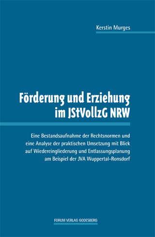 Förderung und Erziehung im JStVollzG NRW