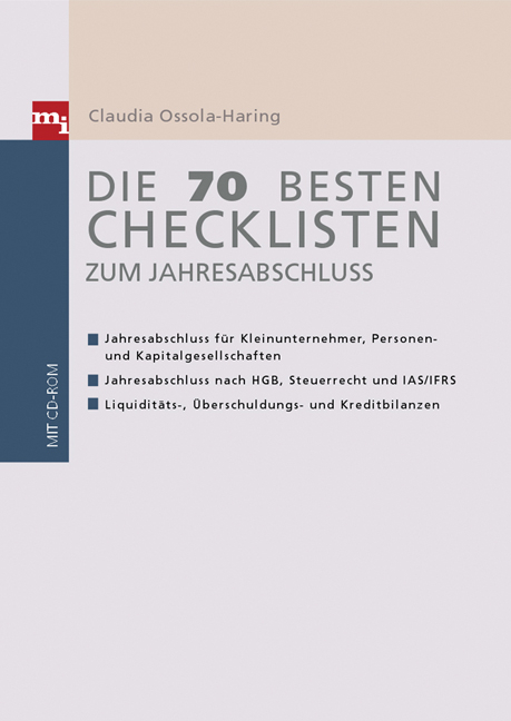 Die 70 besten Checklisten zum Jahresabschluss - Winfried Ruh, Reinhard Spulak