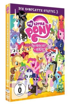 My Little Pony - Freundschaft ist Magie. Staffel.3, 2 DVDs