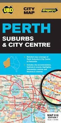 Perth Suburbs & City Centre Map 618 7th ed