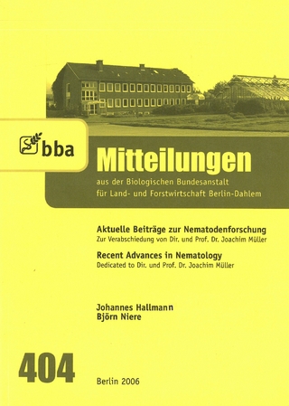 Aktuelle Beiträge zur Nematodenforschung  = Recent advances in nematology