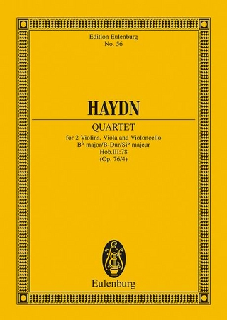 Streichquartett B-Dur, 
