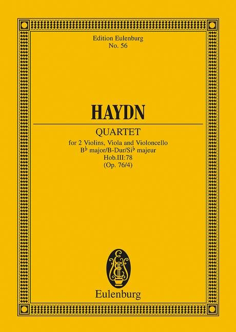 Streichquartett B-Dur, "L'Aurore" - 