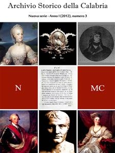 Archivio Storico della Calabria - Nuova Serie - Numero 3 - Giovanni Pititto