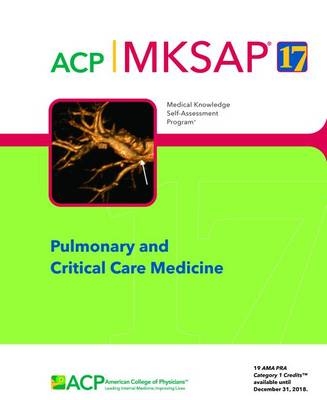 MKSAP&reg; 17 Pulmonary and Critical Care Medicine - 