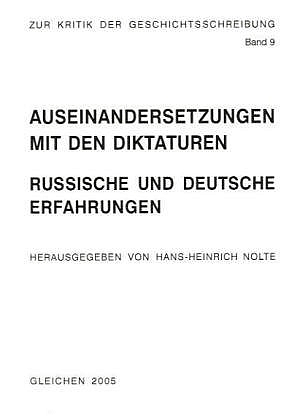 Auseinandersetzungen mit den Diktaturen