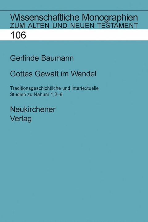 Gottes Gewalt im Wandel - Gerlinde Baumann