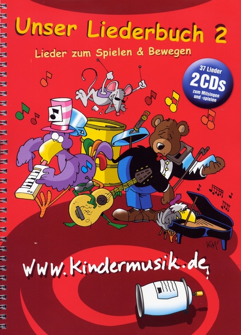 Unser Liederbuch 2 -  verschiedene Autoren von kindermusik.de