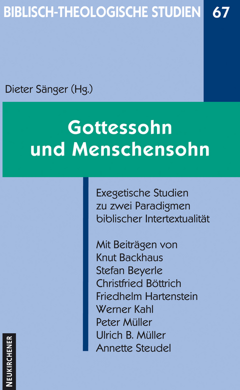 Gottessohn und Menschensohn - 