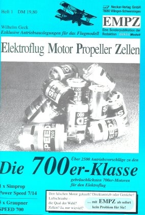 Elektroflug Motor Propeller Zellen - EMPZ