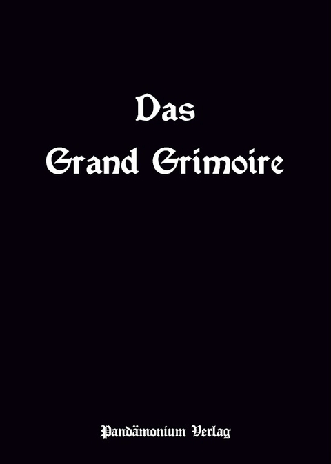 Das Grand Grimoire - 