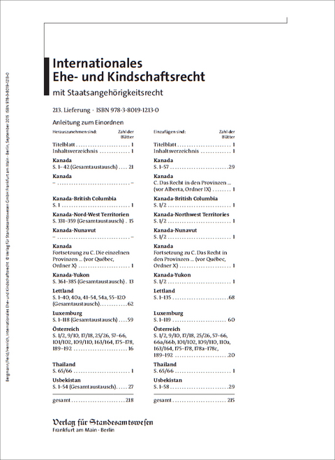 Internationales Ehe- und Kindschaftsrecht mit Staatsangeh&ouml;rigkeitsrecht - 