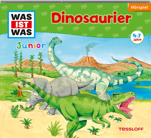 WAS IST WAS Junior H&ouml;rspiel: Dinosaurier - Friederike Wilhelmi, Charlotte Habersack, Luis-Max Anders