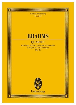 Klavierquartett A-Dur