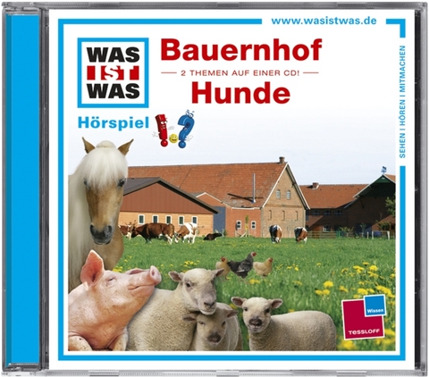 Was ist was H&ouml;rspiel-CD: Bauernhof/ Hunde - Matthias Falk