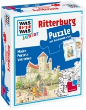 Ritterburg. Puzzle mit Entdeckerkarten - Andrea Best&auml;ndig