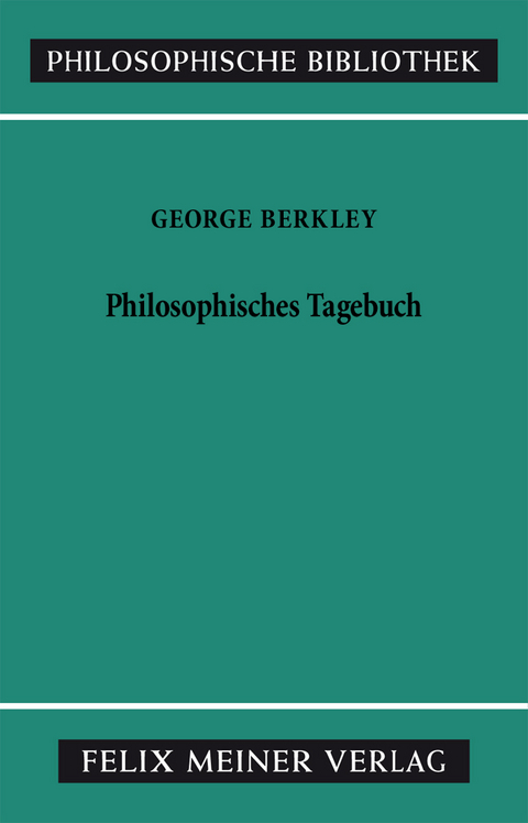 Philosophisches Tagebuch - George Berkeley