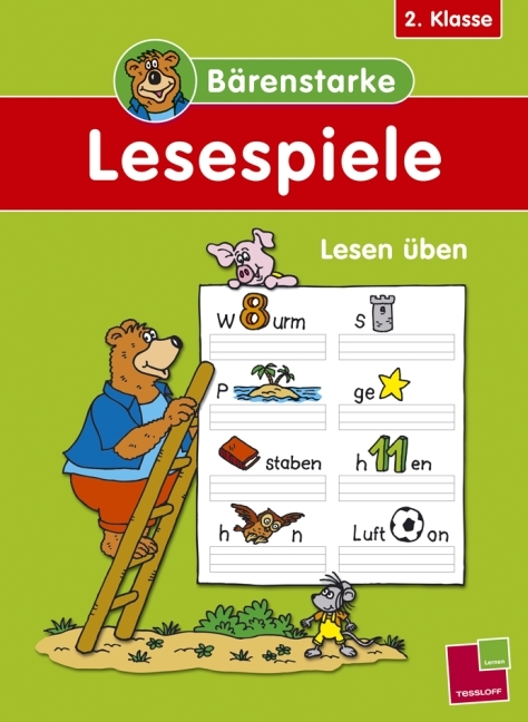 B&auml;renstarke Lesespiele 2. Klasse: Lesen &uuml;ben - Tom Dahlke
