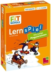 Fit für die Schule Lernspiel Mathe 1. + 2. Klasse. Das lustige Pinguinrennen