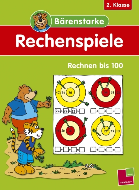 B&auml;renstarke Rechenspiele 2. Klasse: Rechnen bis 100 - Tom Dahlke