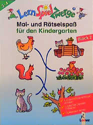 Fröhlicher Mal- und Rätselspass für den Kindergarten