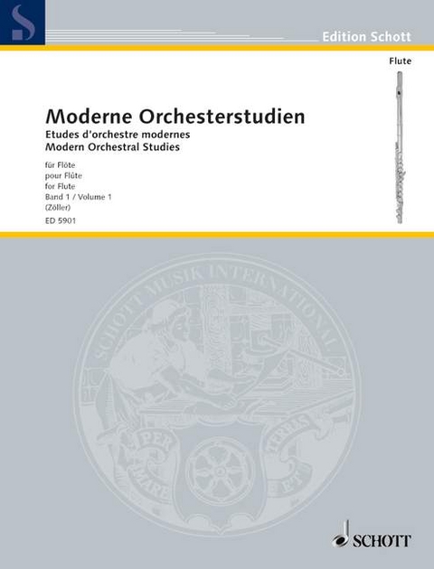 Moderne Orchesterstudien f&uuml;r Fl&ouml;te - 