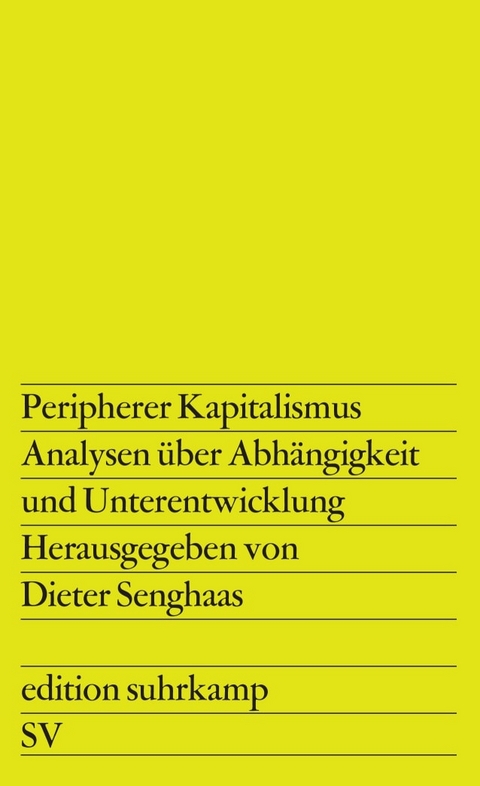 Peripherer Kapitalismus - 