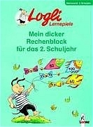 Mein dicker Rechenblock f&uuml;r das 2. Schuljahr - Falko Honnen, Roland Volk