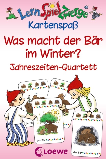 Was macht der B&auml;r im Winter? &ndash; Jahreszeiten-Quartett