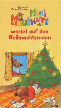 Mini Maulwurf wartet auf den Weihnachtsmann