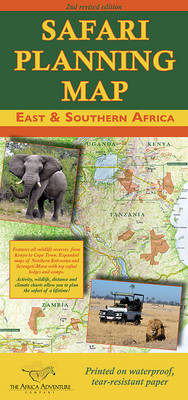 Safari Planning Map to East and Southern Africa