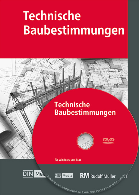 Technische Baubestimmungen - DVD Grundwerk Mehrplatzlizenz 1 bis 8 - Hans Gottsch, Siegfried Hasenjäger