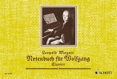 Notenbuch f&uuml;r Wolfgang - 