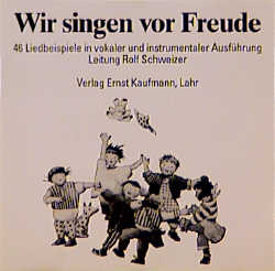 Wir singen vor Freude