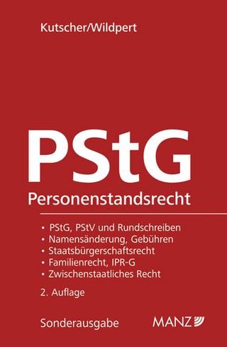 Das österreichische Personenstandsrecht - PStG inkl. 25. Lfg.