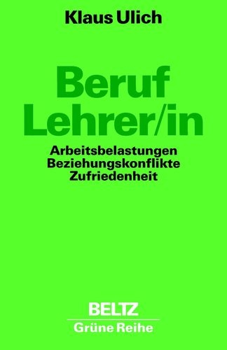 Beruf: Lehrer/in - Klaus Ulich