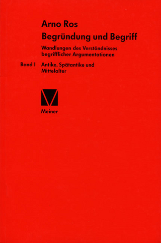 Begründung und Begriff