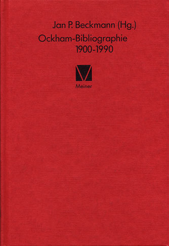 Ockham-Bibliographie 1900-1990 - 