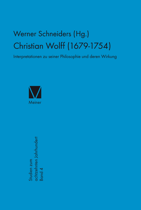 Christian Wolff 1679–1754 - 