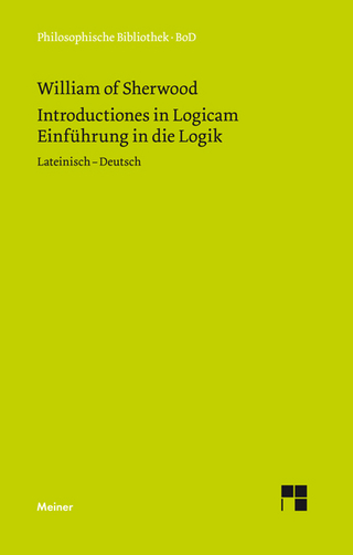 Introductiones in Logicam. Einführung in die Logik