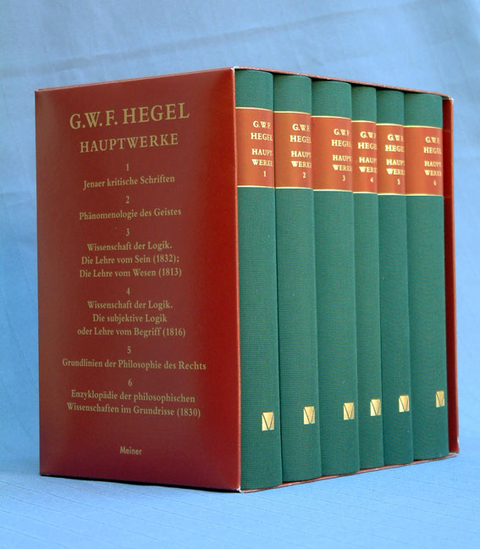 Hauptwerke - Georg W F Hegel
