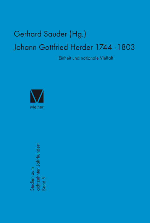 Johann Gottfried Herder (1744–1803) - 