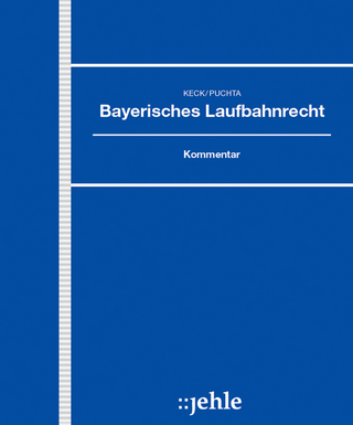 Bayerisches Laufbahnrecht