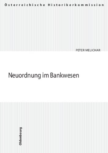 Neuordnung im Bankwesen - Peter Melichar