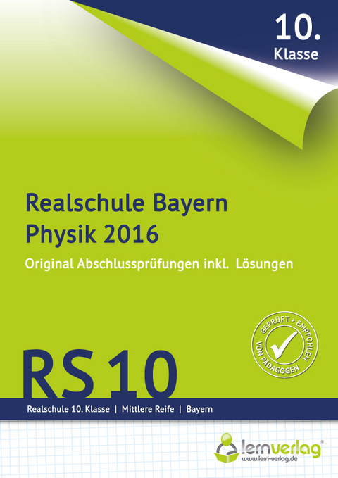 Abschlusspr&uuml;fung Physik Realschule Bayern 2016