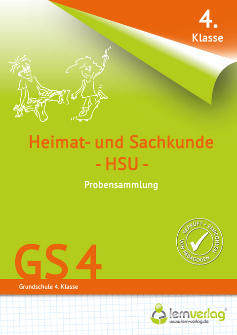 &Uuml;bungsheft - Probensammlung Grundschule Heimat- und Sachkunde 4. Klasse