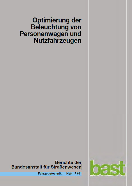 Optimierung der Beleuchtung von Personenwagen und Nutzfahrzeugen - Christian Jebas, Sven Schellinger, Karsten Klinger, Karl Manz, Dieter Koo&szlig;
