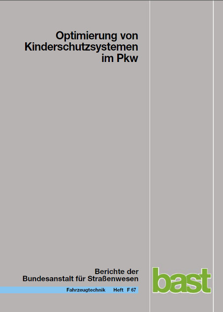 Optimierung von Kinderschutzsystemen im PKW - Sebastian Weber