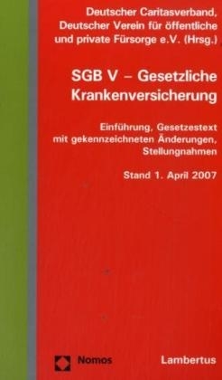 SGB V - Gesetzliche Krankenversicherung