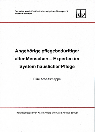 Angehörige pflegebedürftiger alter Menschen